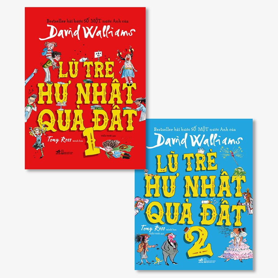 Combo 2 Cuốn Lũ Trẻ Hư Nhất Quả Đất: Lũ Trẻ Hư Nhất Quả Đất - Tập 1 +  Lũ Trẻ Hư Nhất Quả Đất - Tập 2