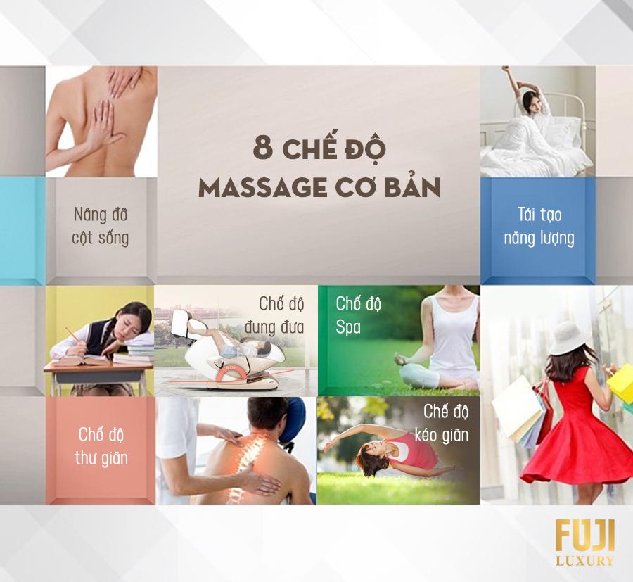 Ghế Massage Fuji Luxury FJ 696