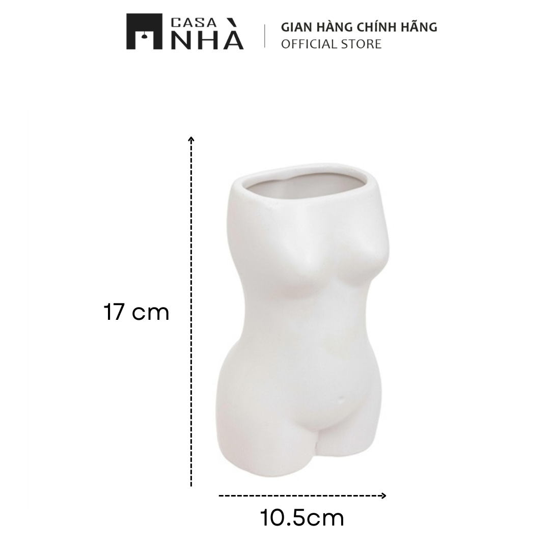 Bình Hoa Nghệ Thuật Hình Thân Người Độc Đáo - Decor Trang Trí Hiện Đại | Casanhà Home Furniture