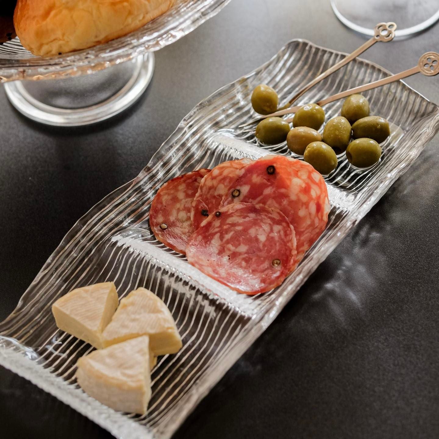 Khay chữ nhật 3 ngăn IVV 33x14 All In One Hàng chính hãng