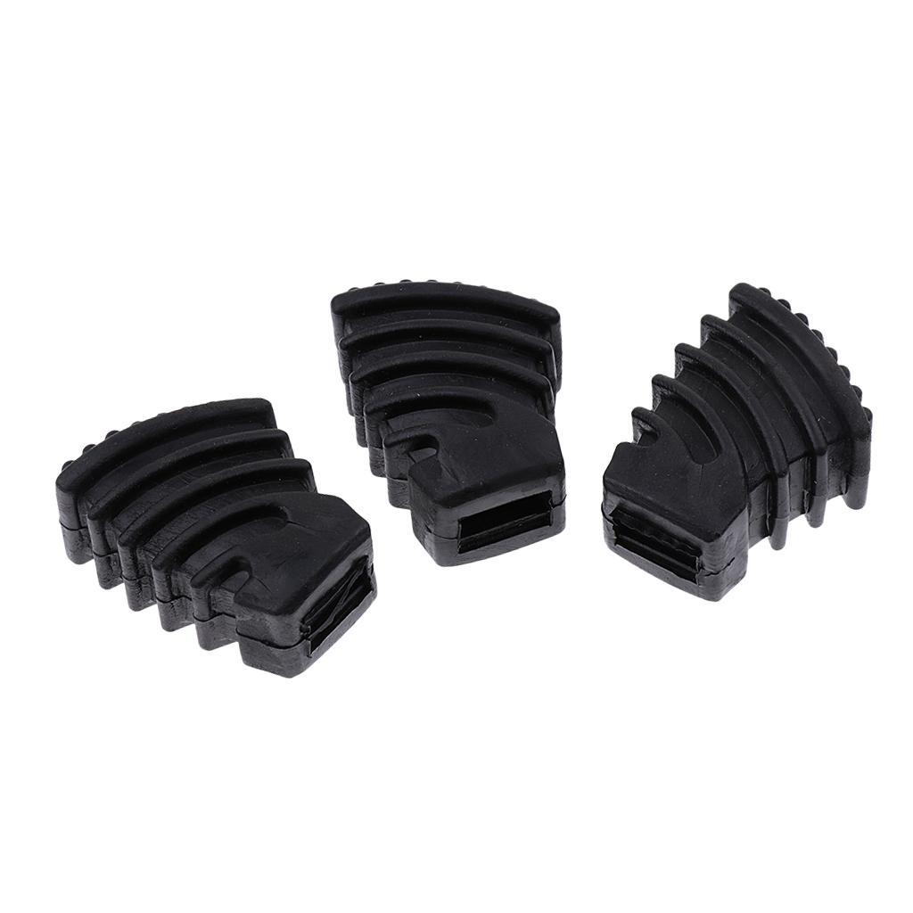 6pcs Drum Feet for Drum Set Cymbal Stand Percussion Instrument Accessories