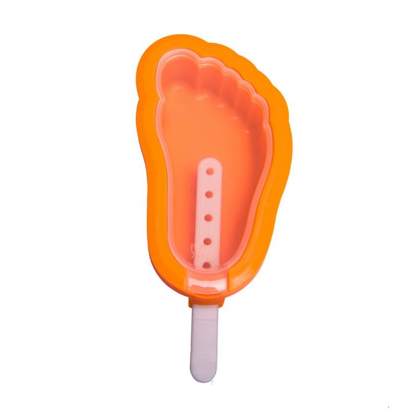 Set 4 Khuôn Silicon Làm Kem Que Tiện Dụng