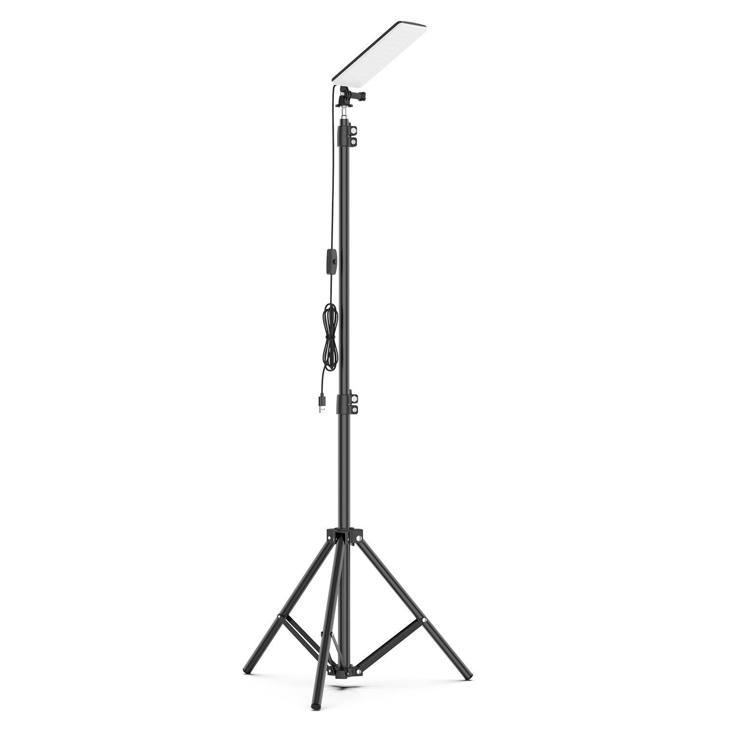 Đèn Selfie , livesteam 84LED với giá đỡ ba chân có thể điều chỉnh độ cao