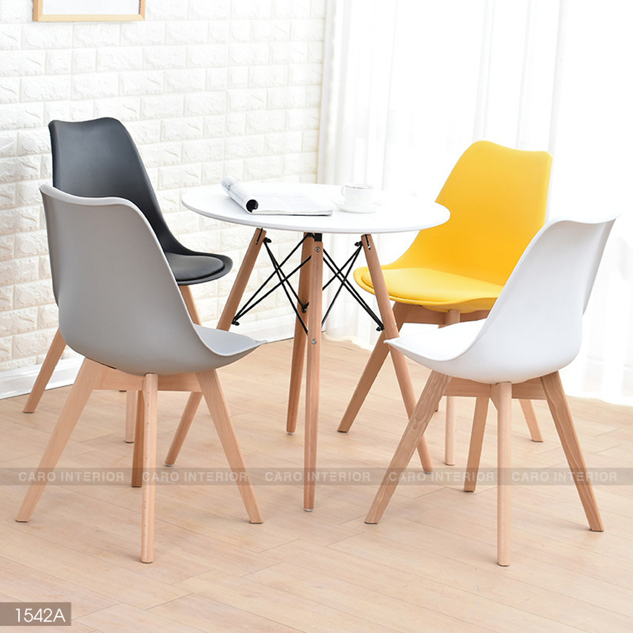 BÀN EAMES TRÒN 4 CHÂN 1542