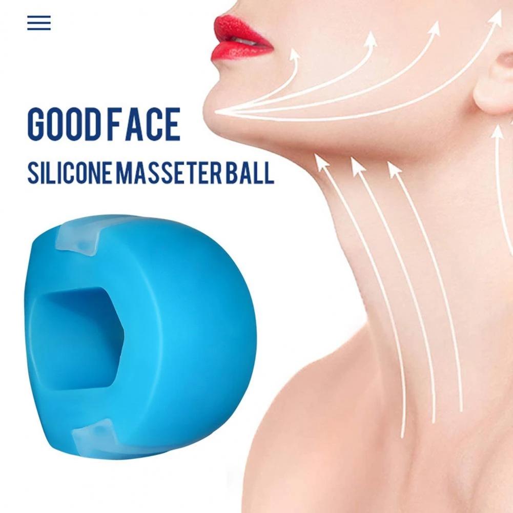 Fitness Face Masseter Men Pop n Go Mouth Jawline Jaw Pritsiser Muscle Chew Chew Chew Bite Breaker Huấn luyện Color: Purple