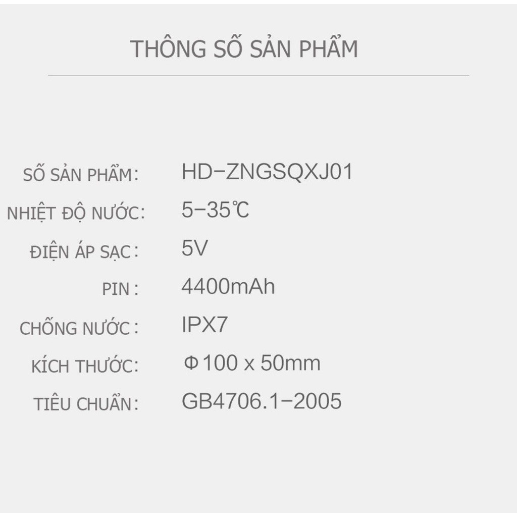 Máy khử trùng thực phẩm HD-ZNQSQXJ01