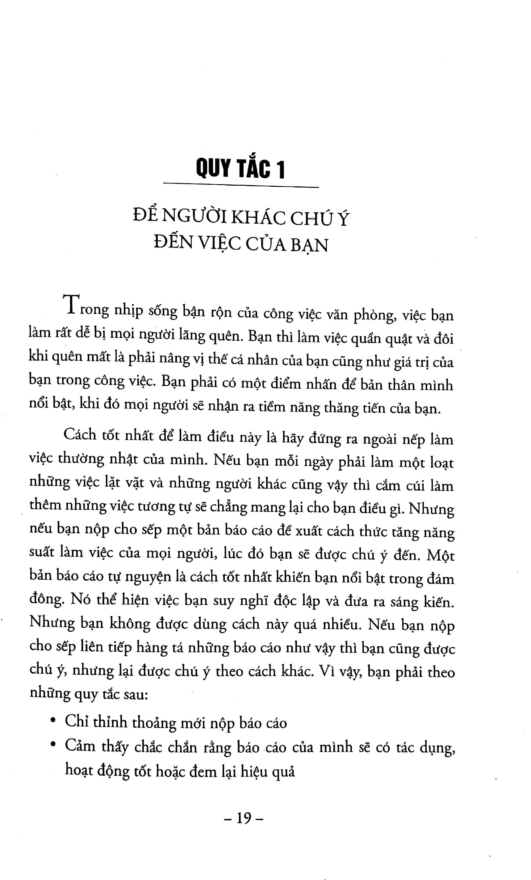The Rules Of Work - Những Quy Tắc Trong Công Việc