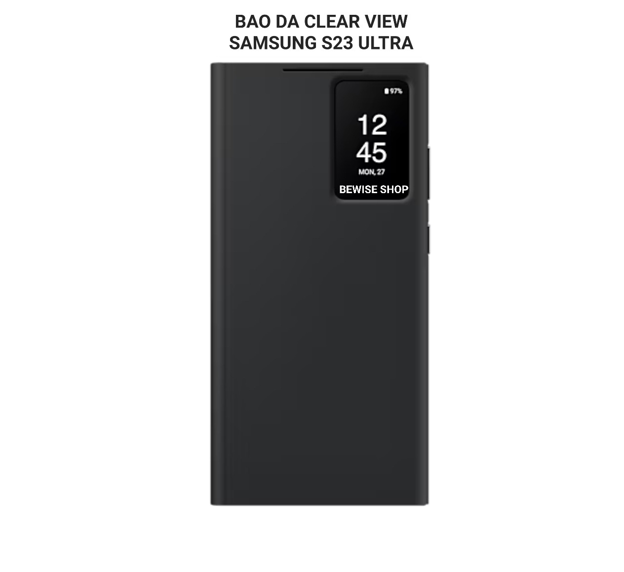 Bao Da Smart View Samsung Galaxy S23 Ultra - Hàng Chính Hãng Full Box