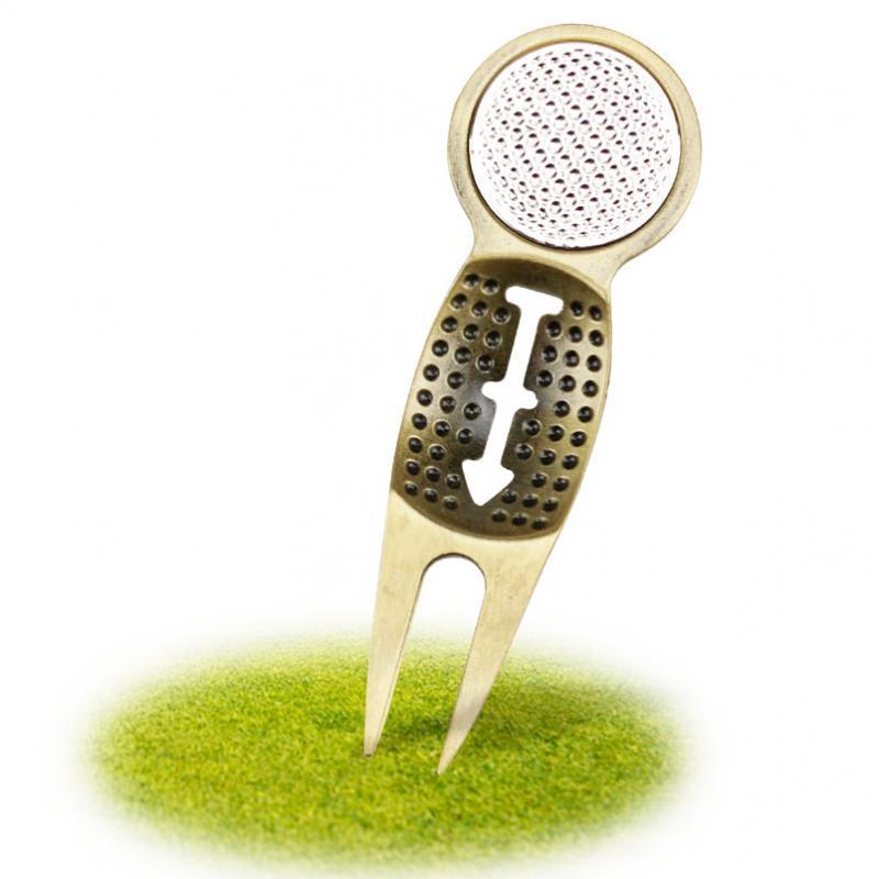 Golf  Repair Tool,  Metal Detachable Golf Ball Marker, Golf Ball Alignment Tool