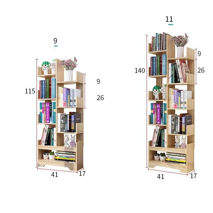 Giá sách hình cây 9 tầng cao cấp -Kệ sách 9 tầng