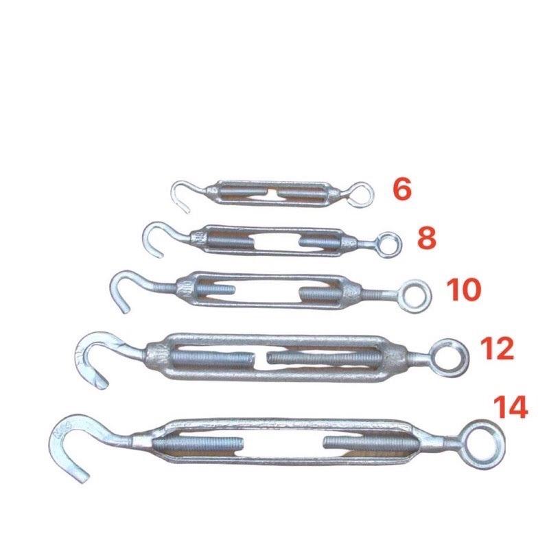 Tăng đơ dây cáp 5-6-8-10-12-14 bằng sắt mạ kẽm