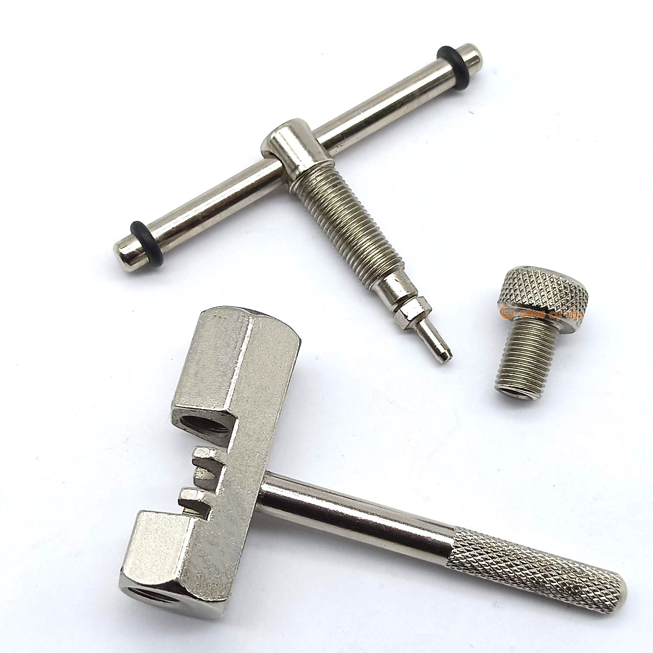 Vam cắt xích xe đạp thép các bon xi trắng TP211