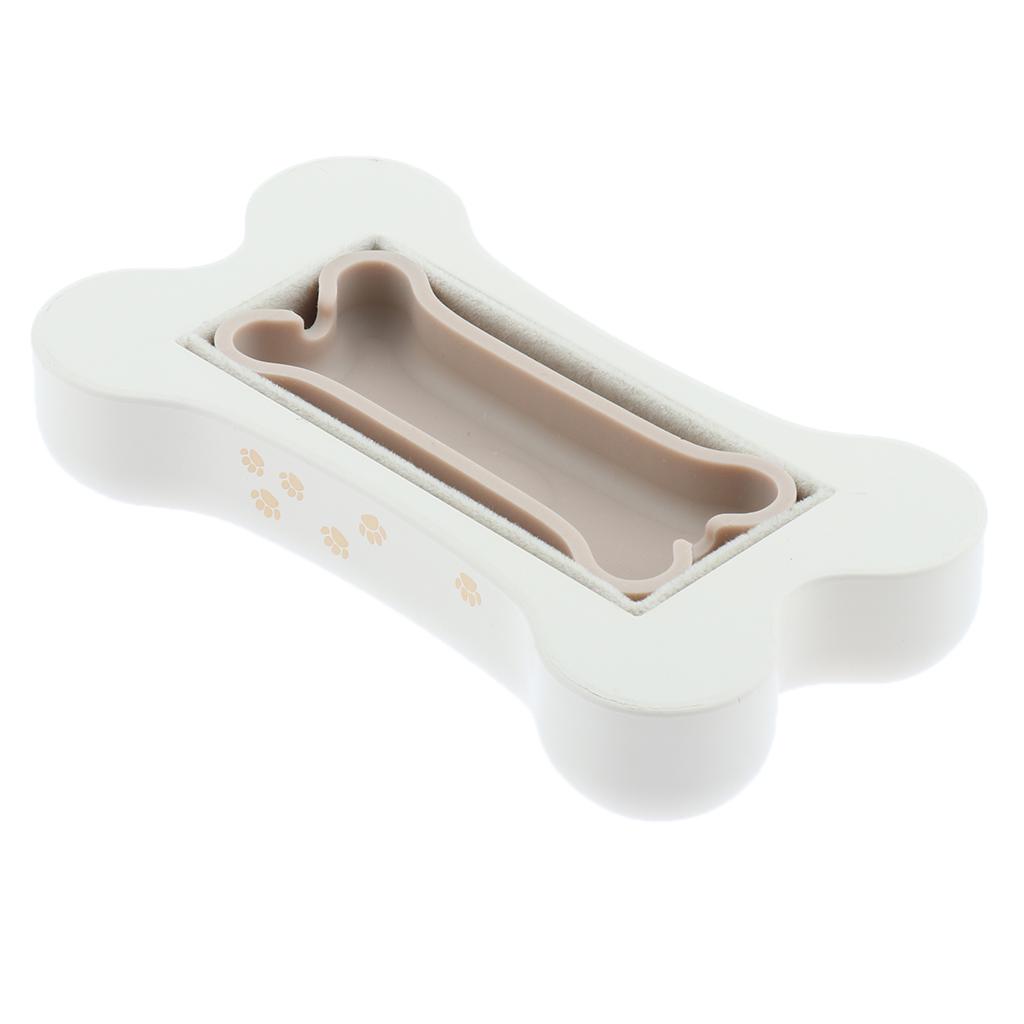 Portable Cute Jewelry Storage Box Rings Earrings Organizer Case Bone Style