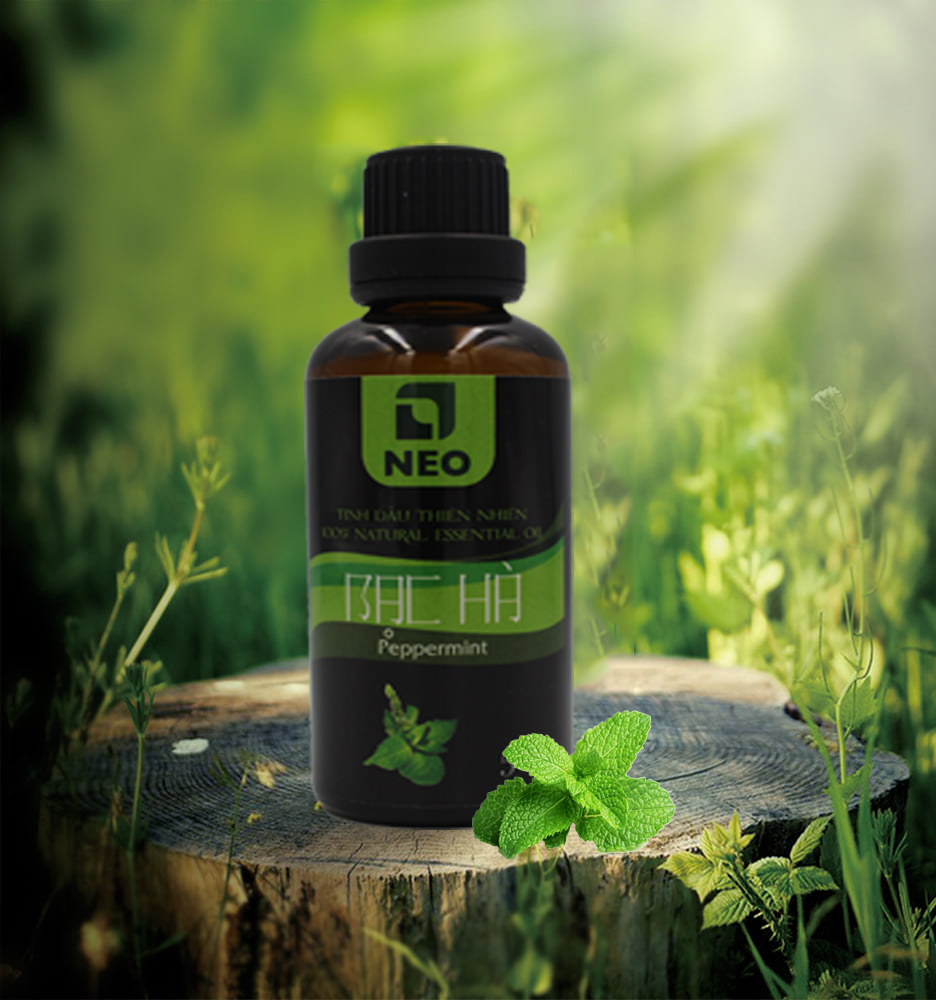 Tinh Dầu Thiên Nhiên Bạc Hà NEO – Tinh dầu nguyên chất 100%, thanh mát thơm nhà đuổi muỗi, côn trùng, tập trung tinh thần 10ml
