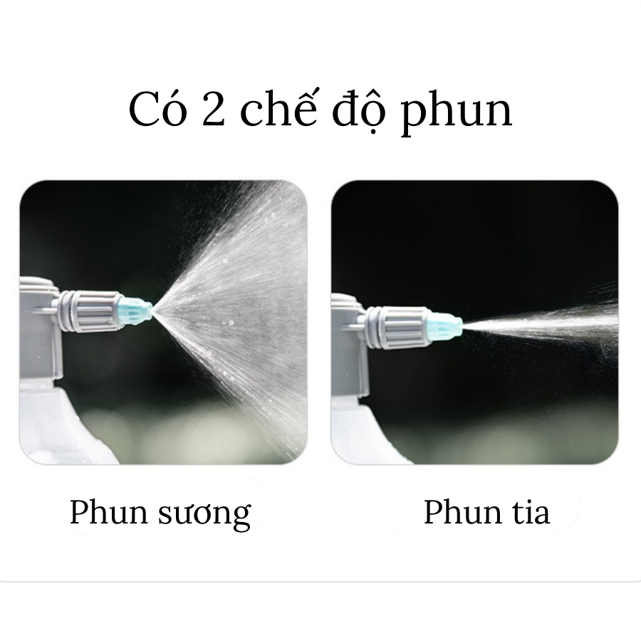 Bình tưới 3L Monrovia tưới cây, phun thuốc, rửa xe với chế độ phun sương, phun tia, phun bọt tuyết