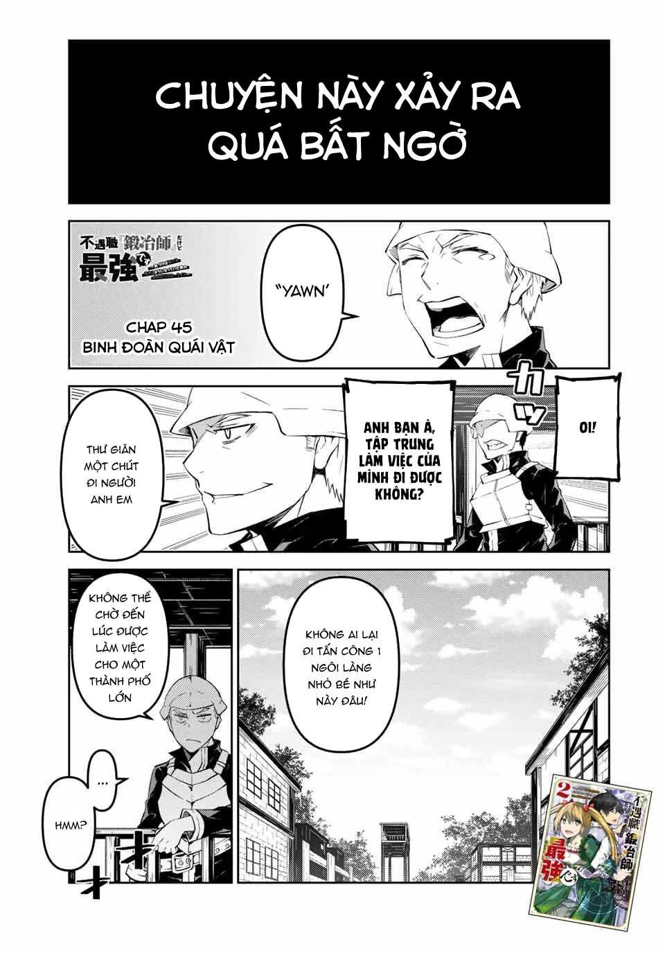 từ chức nghiệp yếu nhất trở thành "thợ rèn" mạnh nhất chapter 45 1
