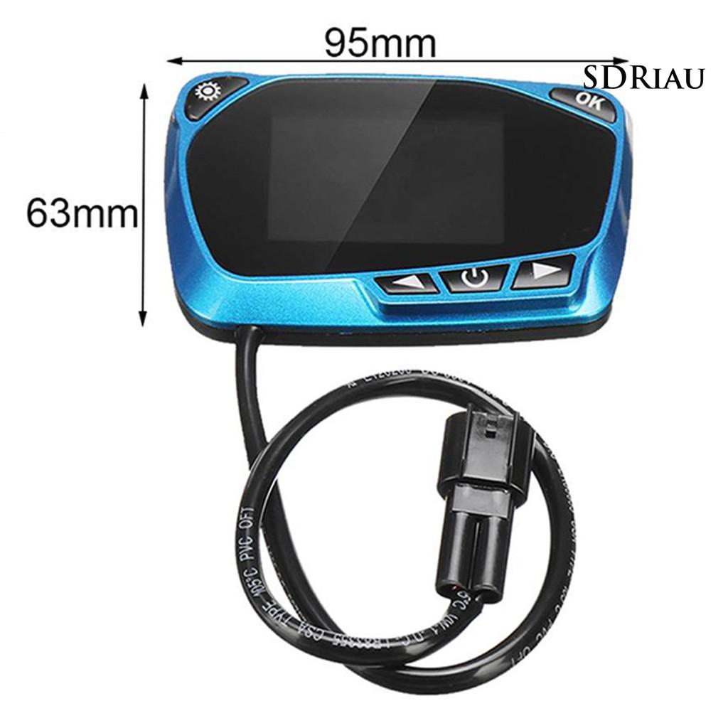 Bộ Công Tắc Điều Khiển Nhiệt Độ Đậu Xe Qcd 12v / 24v Kèm Phụ Kiện