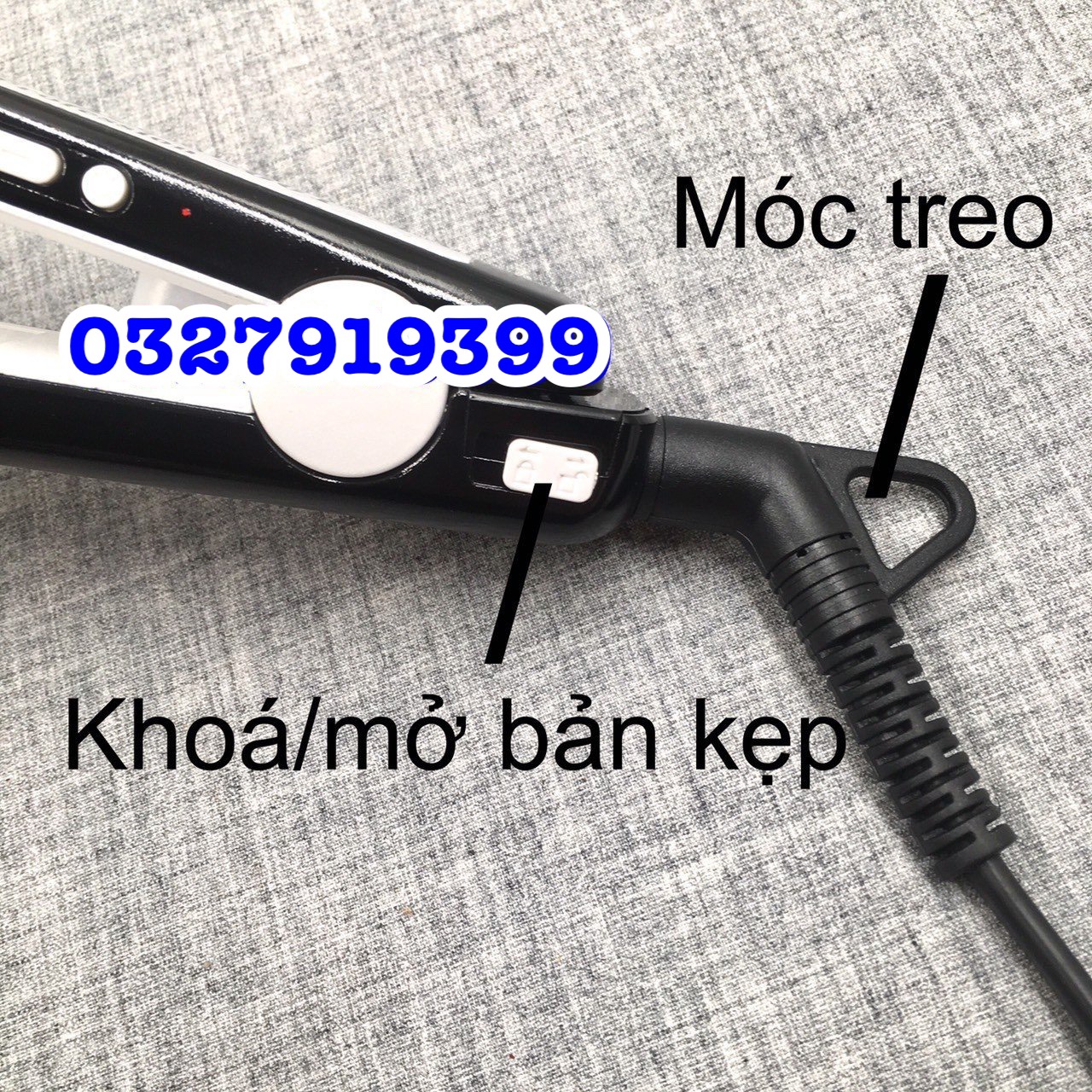 Máy duỗi tóc chuyên nghiệp bản lớn PROSEEE 001