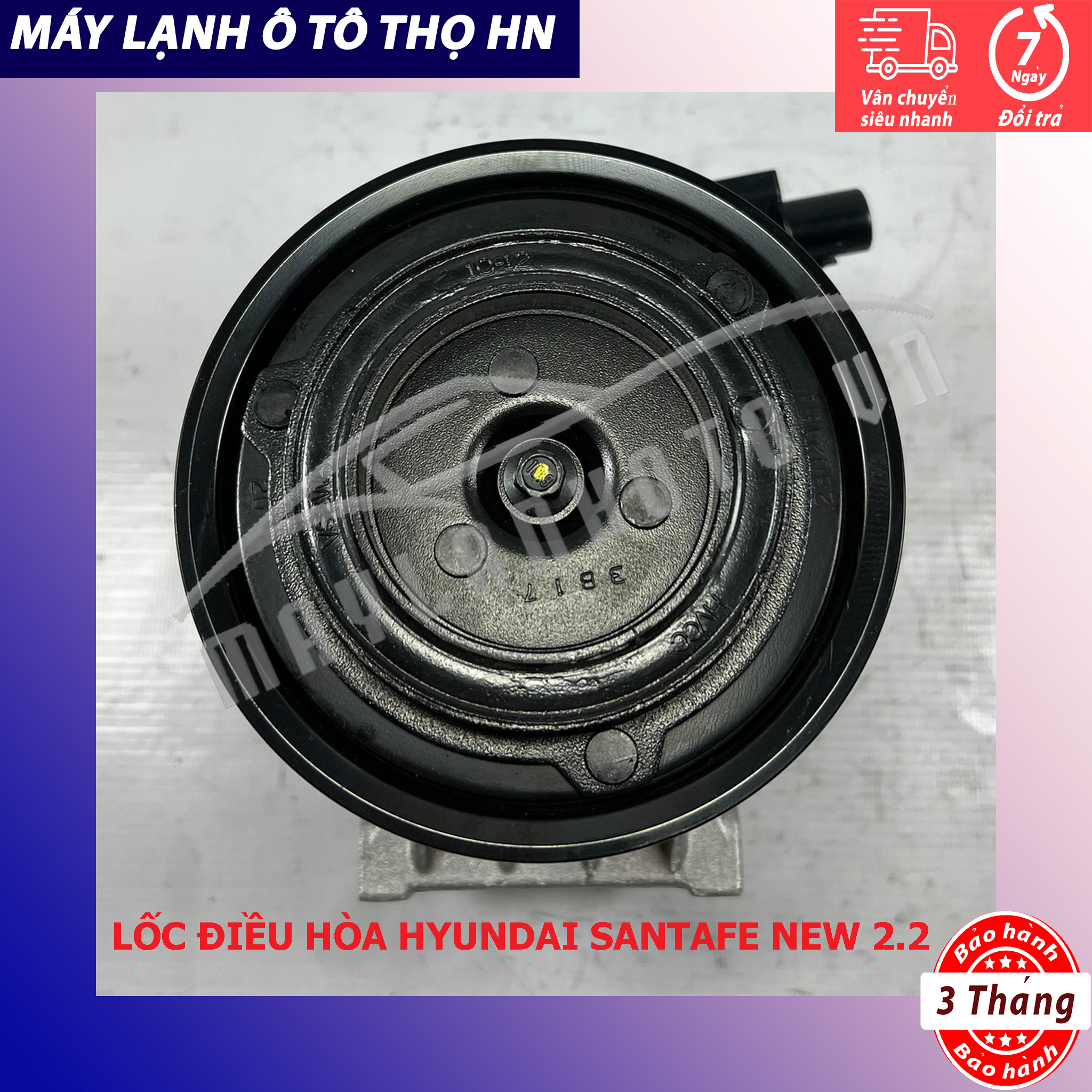 Lốc điều hòa  Hyundai Santafe 2006 2007 2008 2009 2010  hàng Hàn Quốc 06 07 08 09 10 97701-2B101