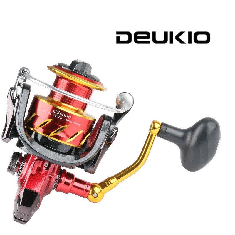 Máy Câu Cá Kim Loại Deukio CS Máy Câu Đứng 1000 Đến 7000 Chuyên Câu Lure AnhNamFishing