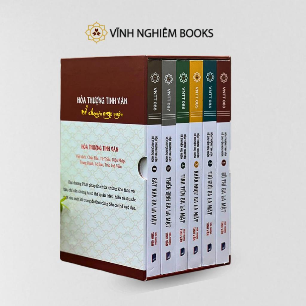 Sách - Hộp Sách Hòa Thượng Tinh Vân Kể Chuyện Ngụ Ngôn - Vĩnh Nghiêm Books