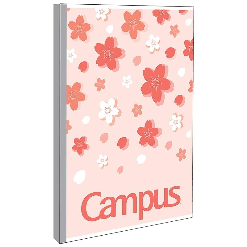 Vở Sakura B5 Kẻ Ngang Có Chấm 80 Trang ĐL 70g/m2 - Campus NB-BSKR80