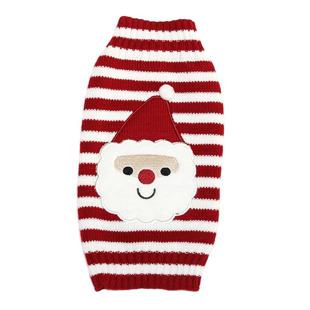XS/S/M/L Size Pet Dog Winter Warm Sweater Poodle Coat Apparel