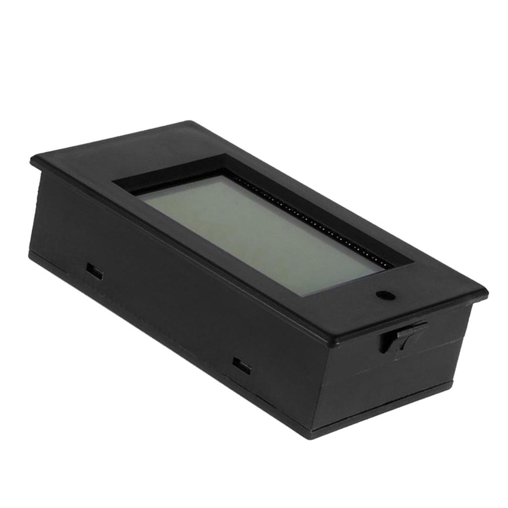 20A DC MÀN HÌNH LCD Kỹ Thuật Số, Điện Công Suất W KWh Đo Ampe Kế Vôn Kế