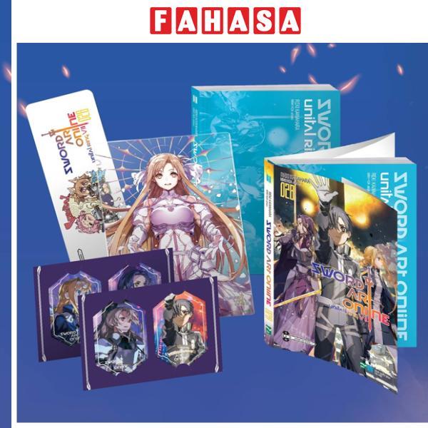 Sách - Sword Art Online - Tập 28 - Unital Ring VII - Bản Đặc Biệt - Tặng Kèm Bookmark PVC + Tranh APET + Set 4 Card Nhân Vật