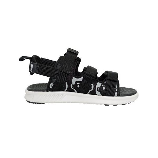 Giày Sandal Vento Nữ NB80 Màu Đen Họa Tiết Streetstyle