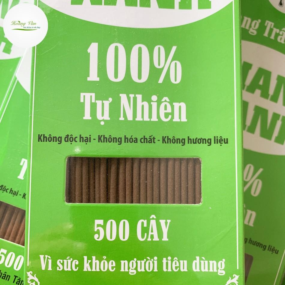 Nhang xanh trầm hương phổ thông - Hộp 500 gram