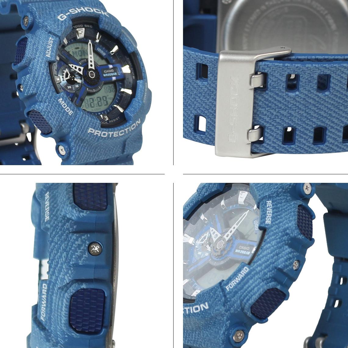 Đồng hồ nam dây cao su Casio GA-110DC