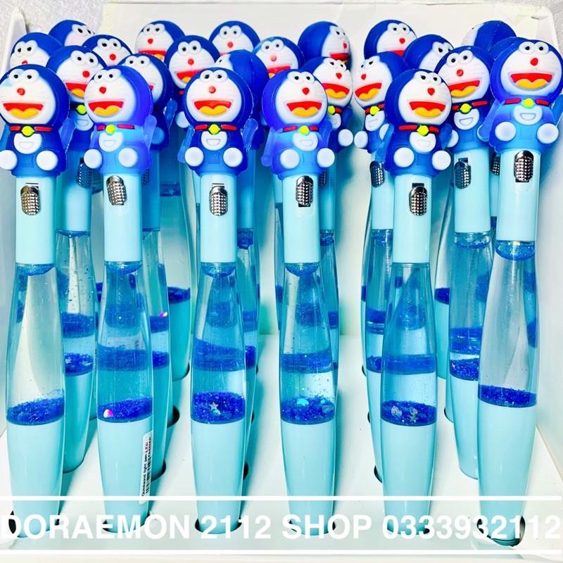 Bút mực xanh có đèn DORAEMON