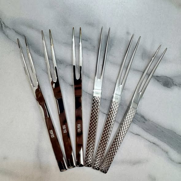 SET 6 DĨA HOA QUẢ INOX 18/10 GUME hàng chính hãng