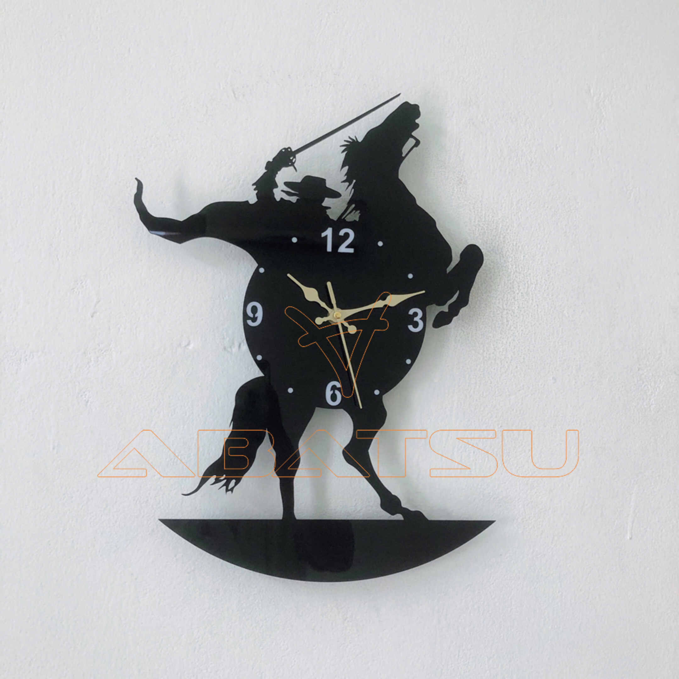 ( Bảo Hành 3 Năm) Đồng Hồ Treo Tường Kỵ Sĩ Mã Đáo Thành Công – May Mắn &amp; Phong Thủy