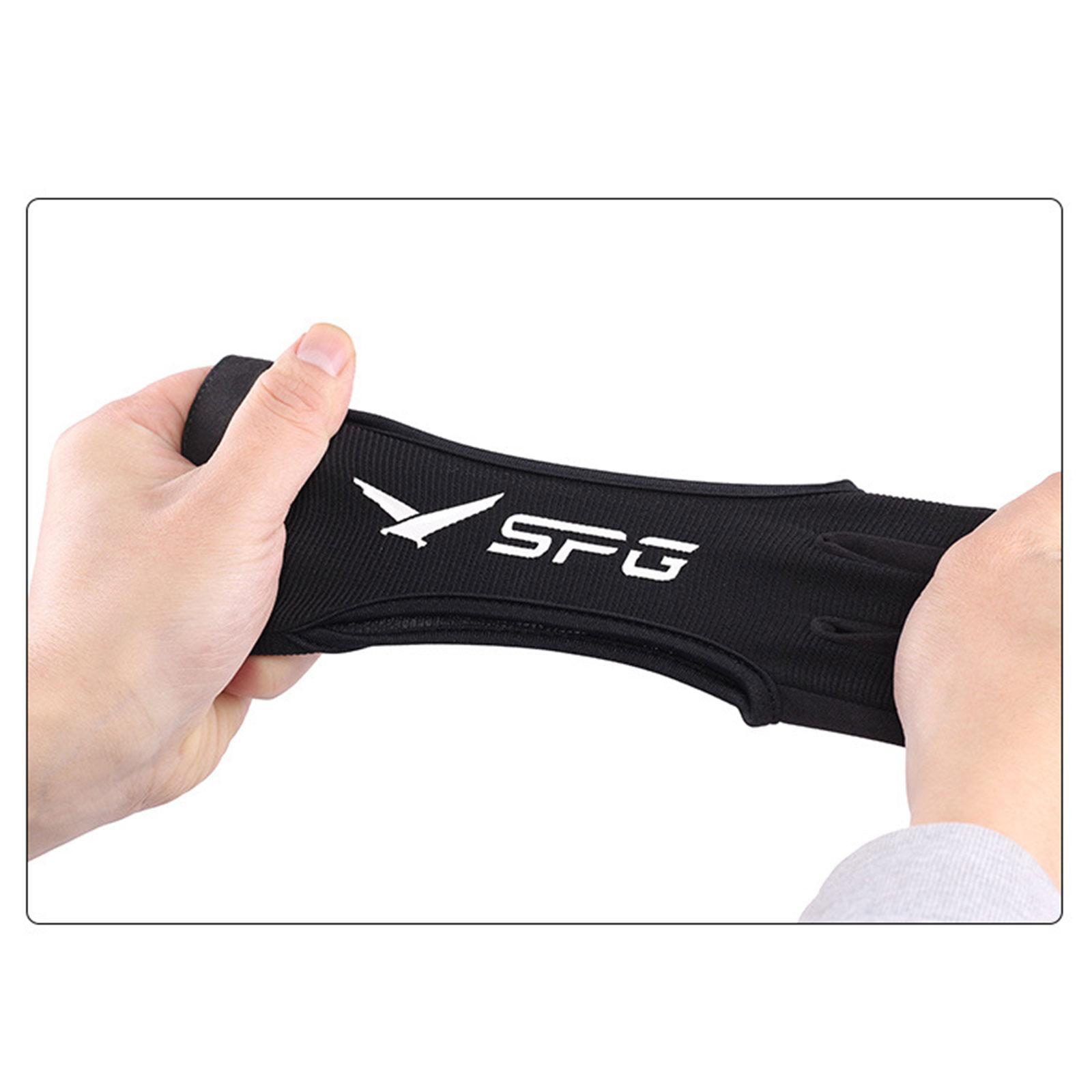 2-3pack 3 Finger Archery Glove Protection Compound Recurve Bow Hunting Gear
