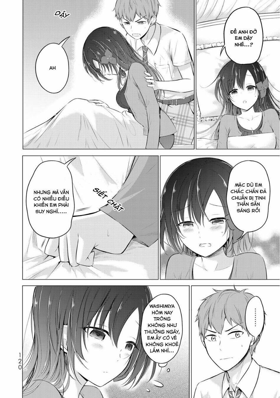 the student council president solves everything on the bed chapter 7.2 6