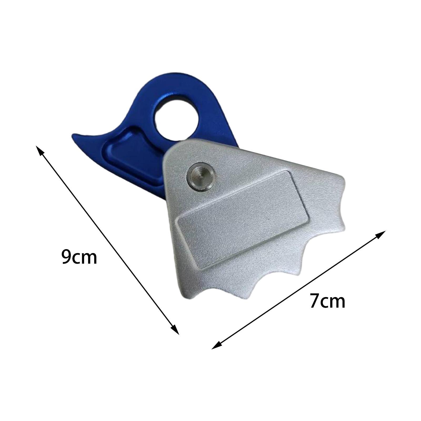 Climbing Rope Grab Belay Device Ascender for Caving Rappelling Tree Arborist