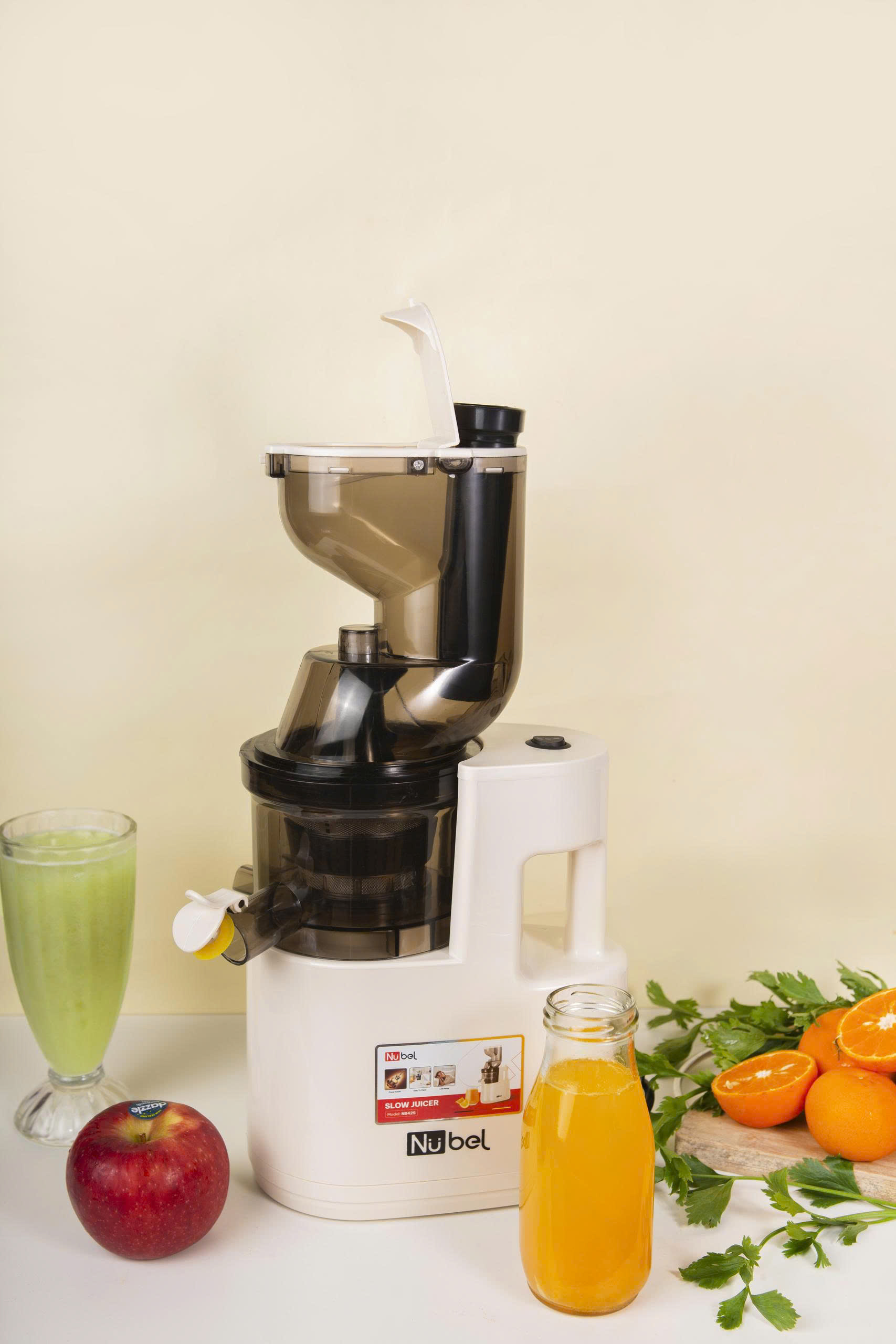 Máy Ép Chậm Trái Cây Nubel NB425 - 500ML, 500W - Ép Kiệt Bã, Giữ Trọn Dinh Dưỡng hàng chính hãng
