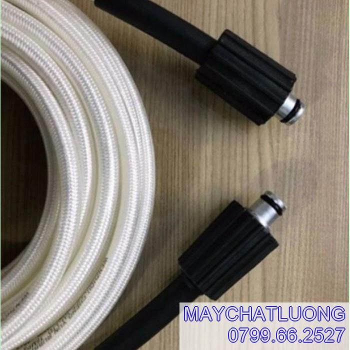 DÂY XỊT RỬA XE CAO ÁP 30 MÉT- TRẮNG