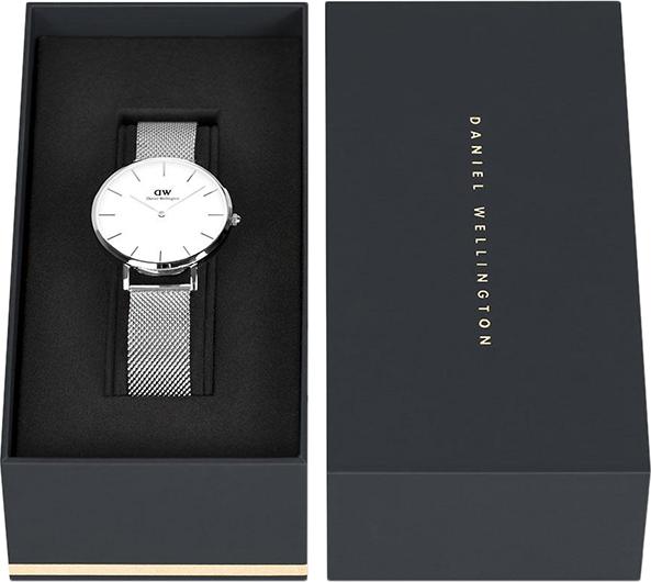 Đồng Hồ Dây Mắt Lưới Daniel Wellington DW00100164 (32mm) - Trắng Bạc