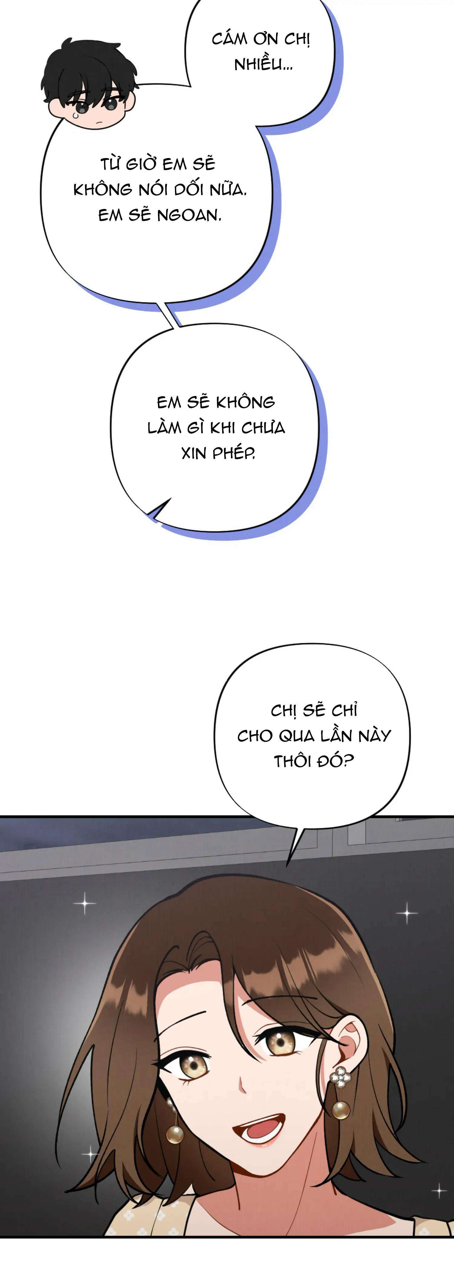 [18+] bạn của em trai không thể to như vậy! chapter 11.2 5