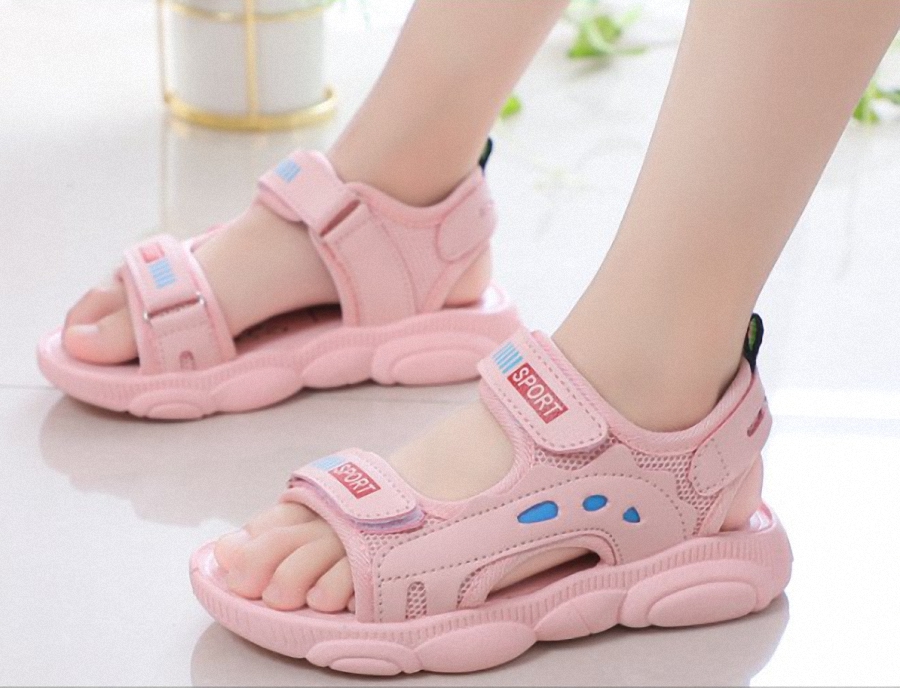 Dép sandal bé gái êm chân đi học , đi chơi xinh xắn ( mẫu mới ) HT224