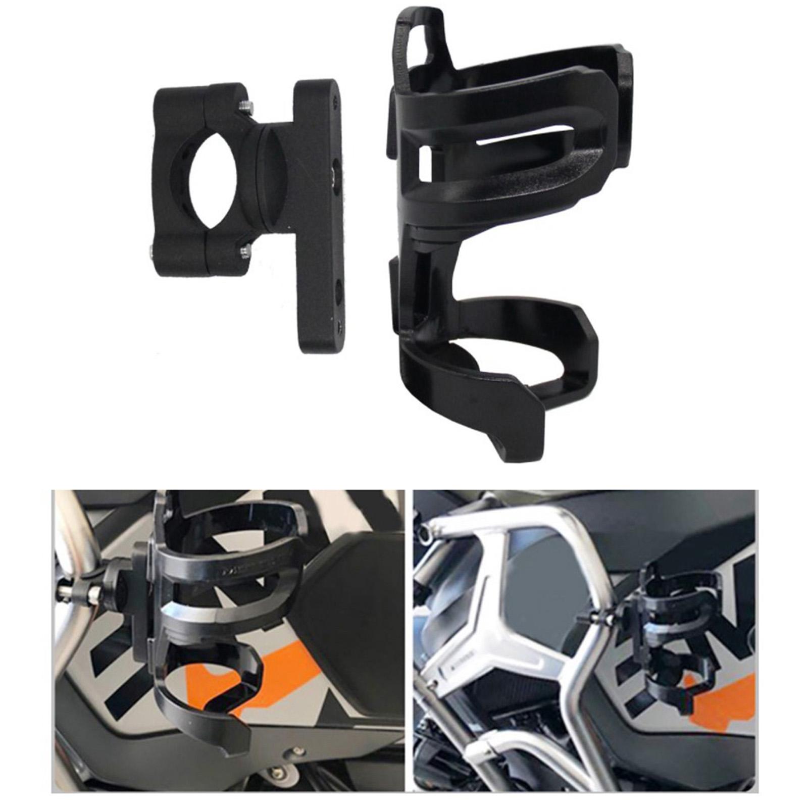 Motorcycle Bike Drink Holder Water Bottle Cup Stand Fit 13-32mm Handlebar