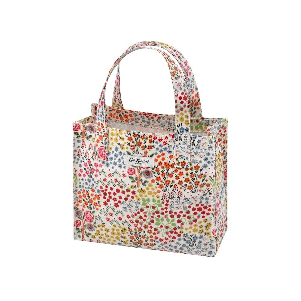 Cath Kidston - Túi đeo tay/Small Bookbag - Kingdom Ditsy - Cream -1041903