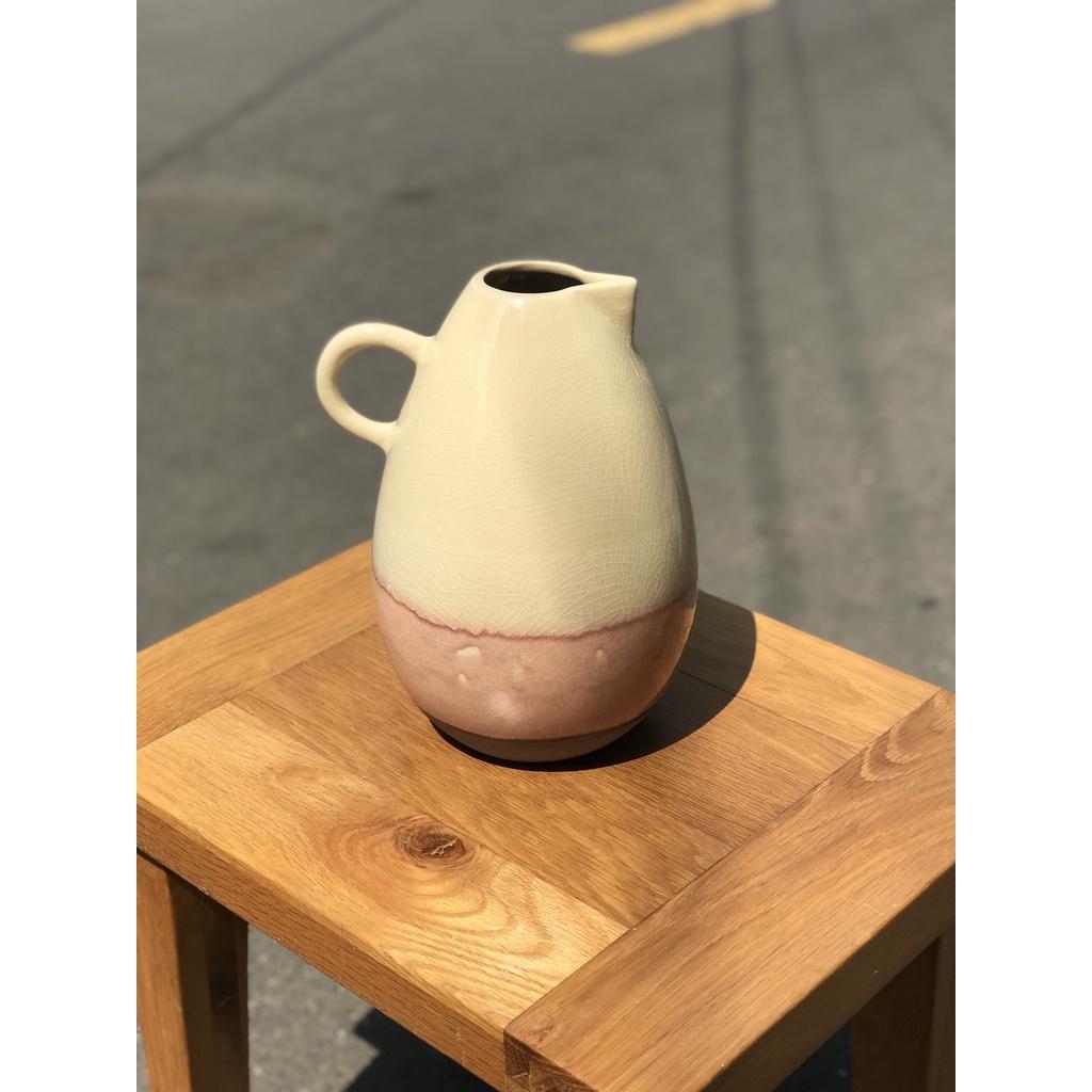 BÌNH HOA GỐM SỨ XUẤT KHẨU TRANG TRÍ DECOR BÌNH CẤM HOA XK19