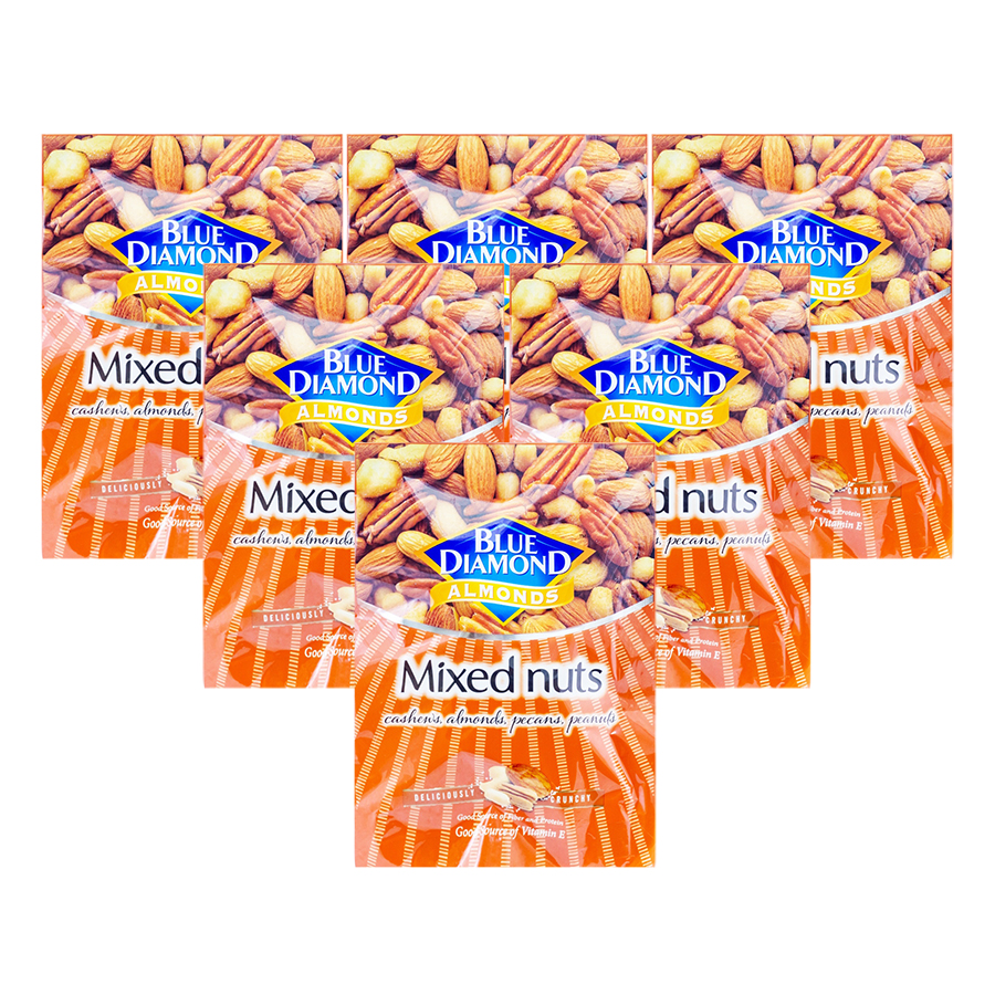 Combo 6 Gói Hỗn Hợp Blue Diamond - Hạt Rang Cao Cấp (30g)