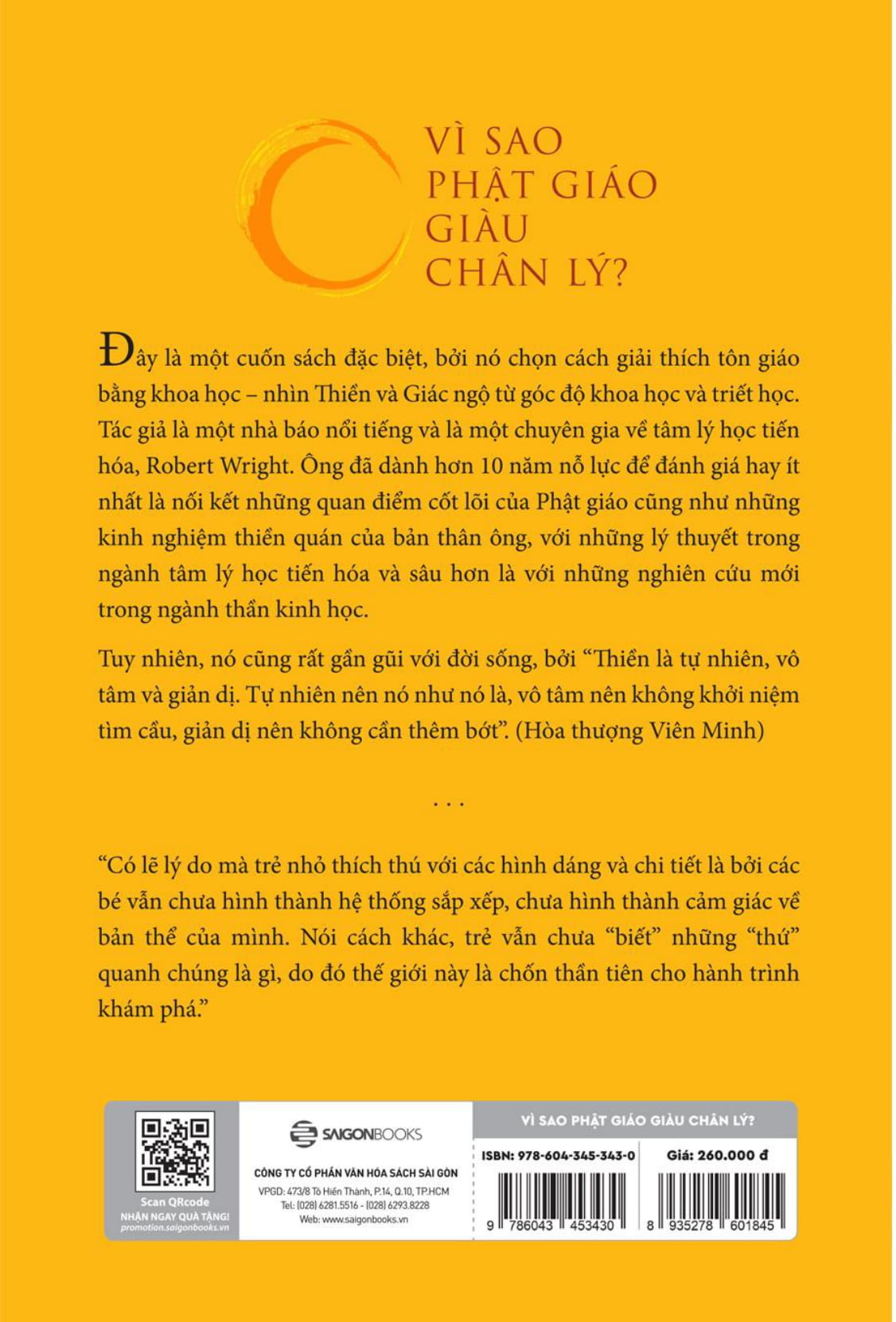 Vì Sao Phật Giáo Giàu Chân Lý - Why Buddhism Is True - Robert Wright