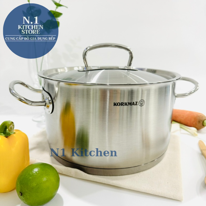 Nồi inox cao cấp Korkmaz Proline 3.8 lít - A1161 - Hàng Chính Hãng