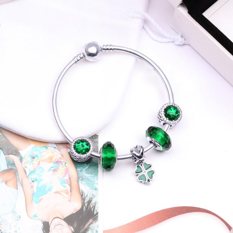 Vòng Bạc S925 ALE Cao Cấp - Vòng Charm Bạc Chuẩn S925 - Mã sản phẩm VONGBAC_DN070